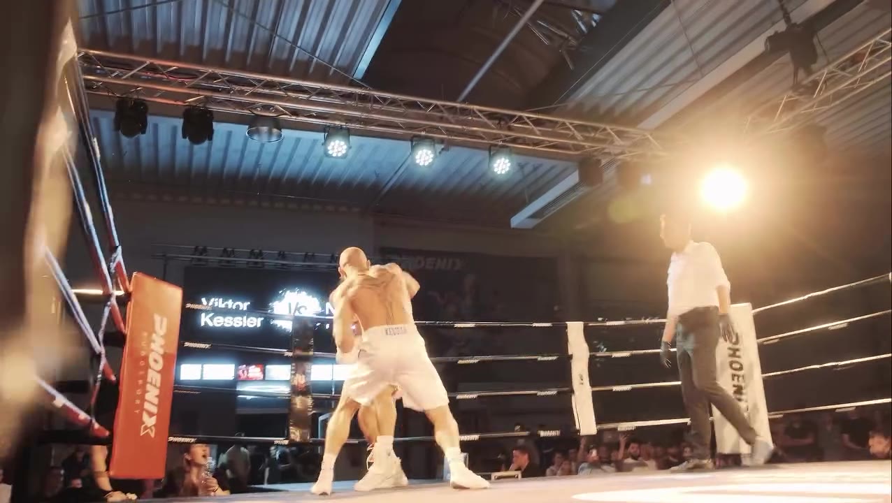 Kampf im Ring, Blick aus der Halle